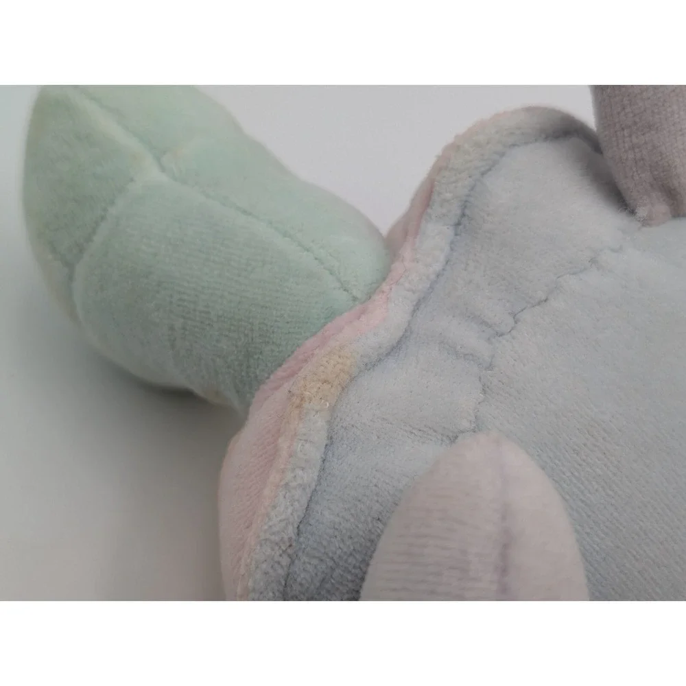 Baby Gund Rainbow Racer Turtle Plush 5696 Pastel Stuffed Animal Toy‎